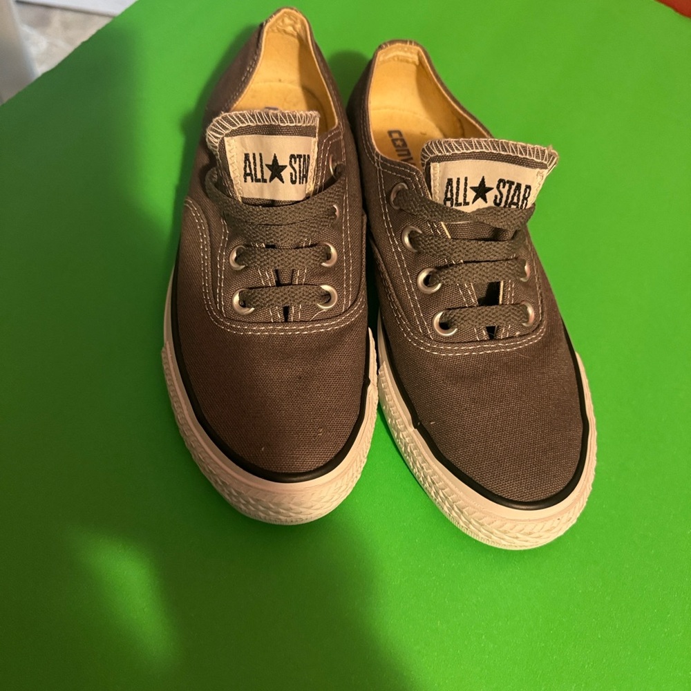 Converse All Star Low Top Sneakers — Charcoal Gray - Picture 15 of 17